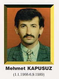 �ehit ��retmen
      Mehmet KAPUSUZ resmi foto�raf� 