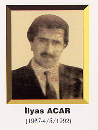 �ehit ��retmen
      �lyas ACAR resmi foto�raf� 