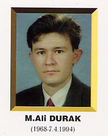 �ehit ��retmen
      M.Ali DURAK resmi foto�raf� 