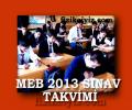 2013 SBS s�nav� tarihi belli oldu, MEB s�nav takvimi